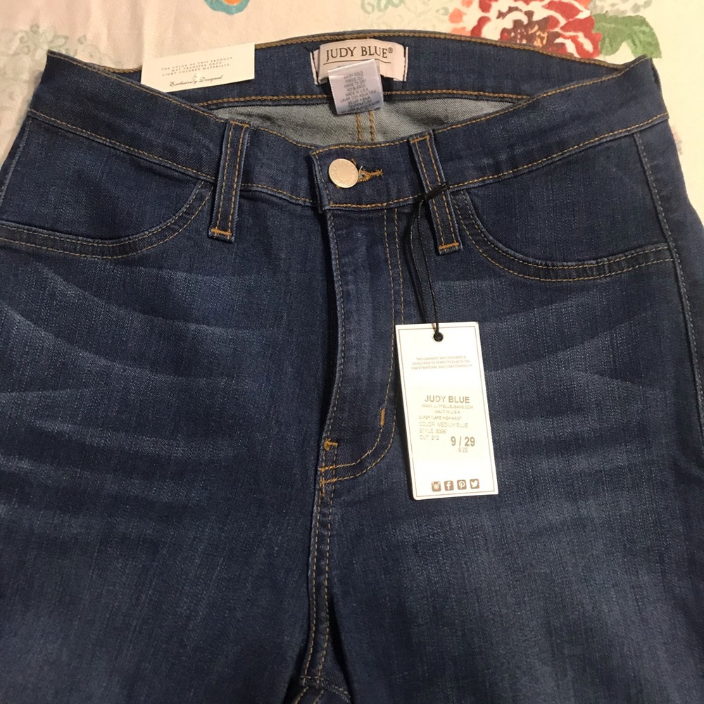 Judy Blue Super Flare High Rise Jeans